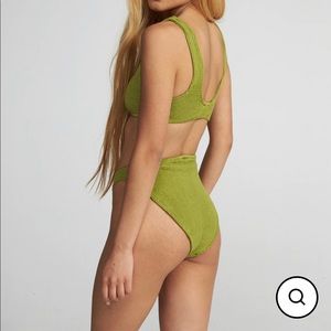 Youswim Eva standard bright neon green bikini